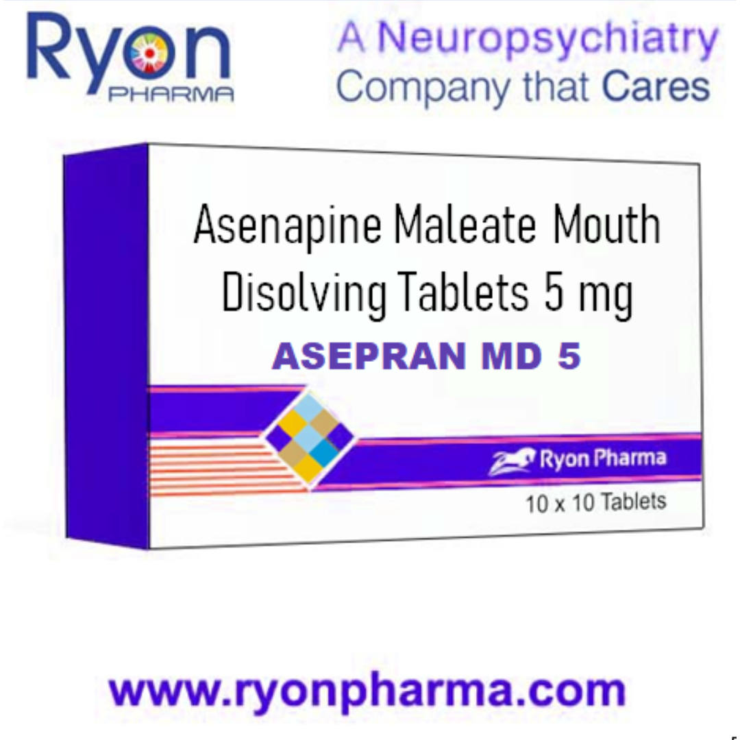 Asenapine Maleate 5/10 mg Mouth Disolving