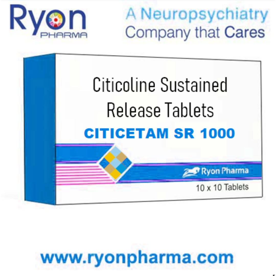 Citicoline 1000 mg Sustained Release