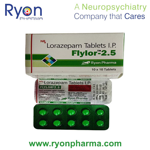 Lorazepam 1/2/2.5/3 mg