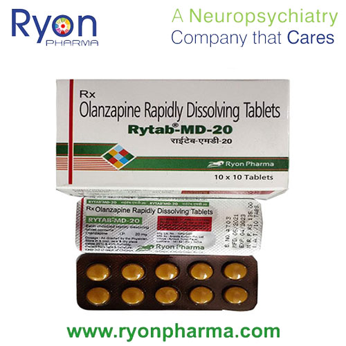 Olanzapine 2.5/5/7.5/10/15/20 mg Mouth Disolving