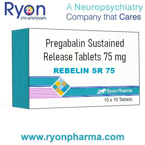 Pregabalin 75/150/300 mg Sustained release