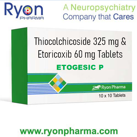 Thiocolchicoside 4 Mg + Etoricoxib 60mg